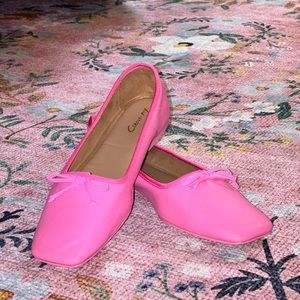 Circus NY by Sam Edelman Teresa Pink Square Toe Ballet Flats
